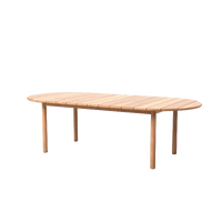 Umbra Rectangular Dining Table outdoor dining table by SKLD Studio, designed by Adam Johnston