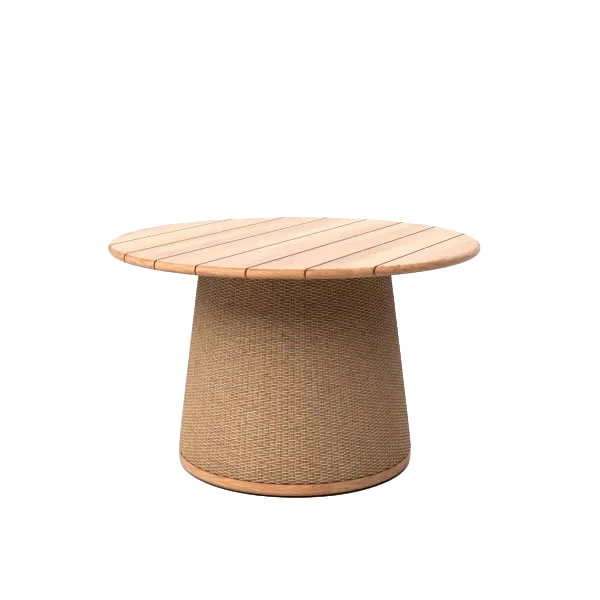 Umbra Round Dining Table outdoor dining table by SKLD Studio, designed by Adam Johnston