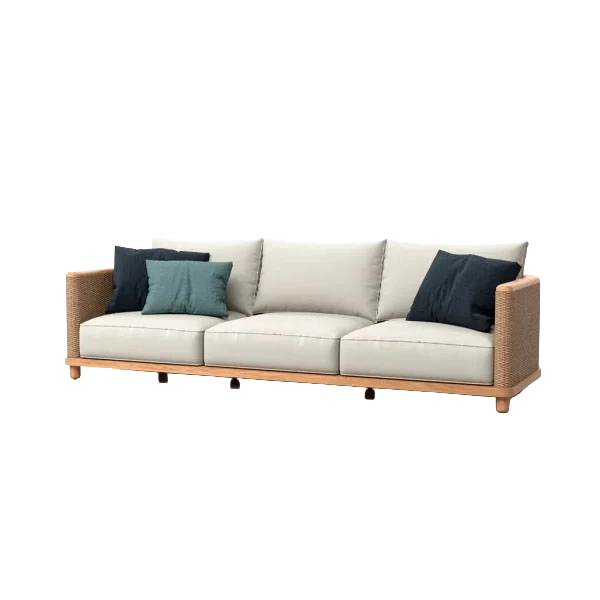 Umbra Sofa 3pl. outdoor sofa by SKLD Studio, designed by Adam Johnston