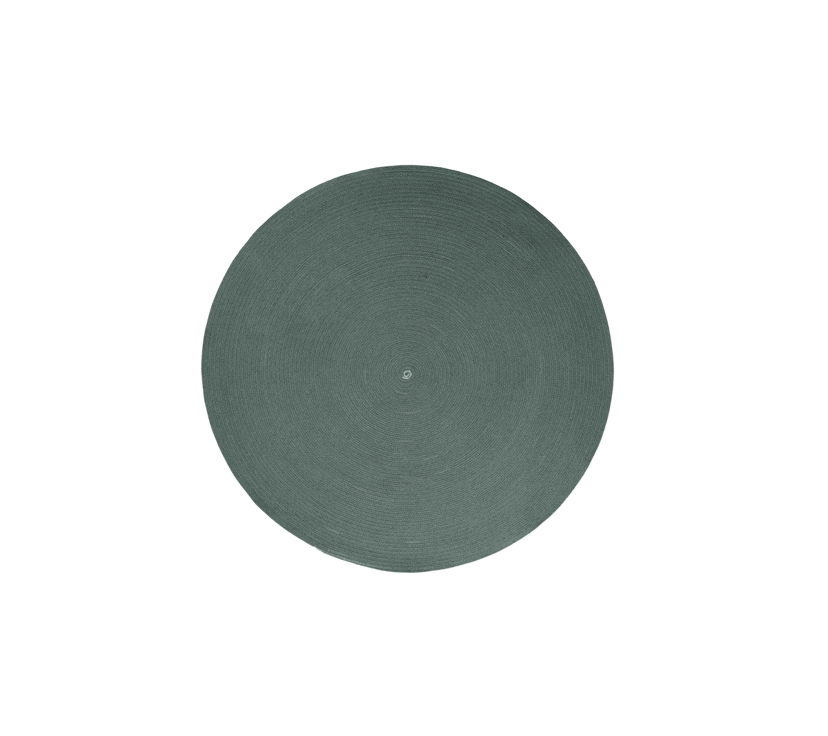 Circle rug dia. 140 cm Dark green product image by Cane-line