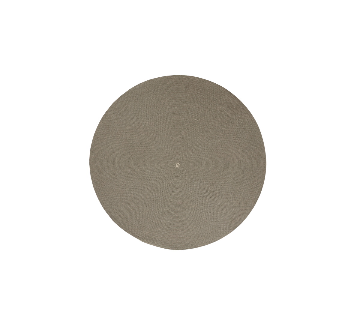 Circle rug dia. 140 cm Taupe product image by Cane-line