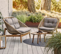 Circle rug lounge lifestyle image by Cane-line