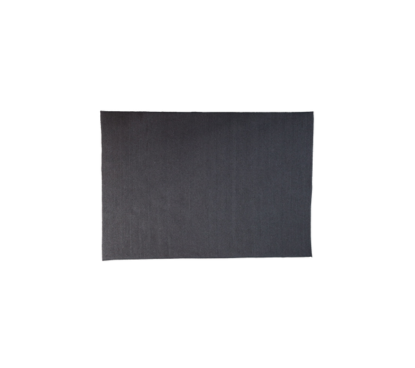 Circle rug 240 × 170 cm Dark grey product image by Cane-line