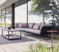 Circle rug 240 × 170 cm outdoor lifestyle image by Cane-line