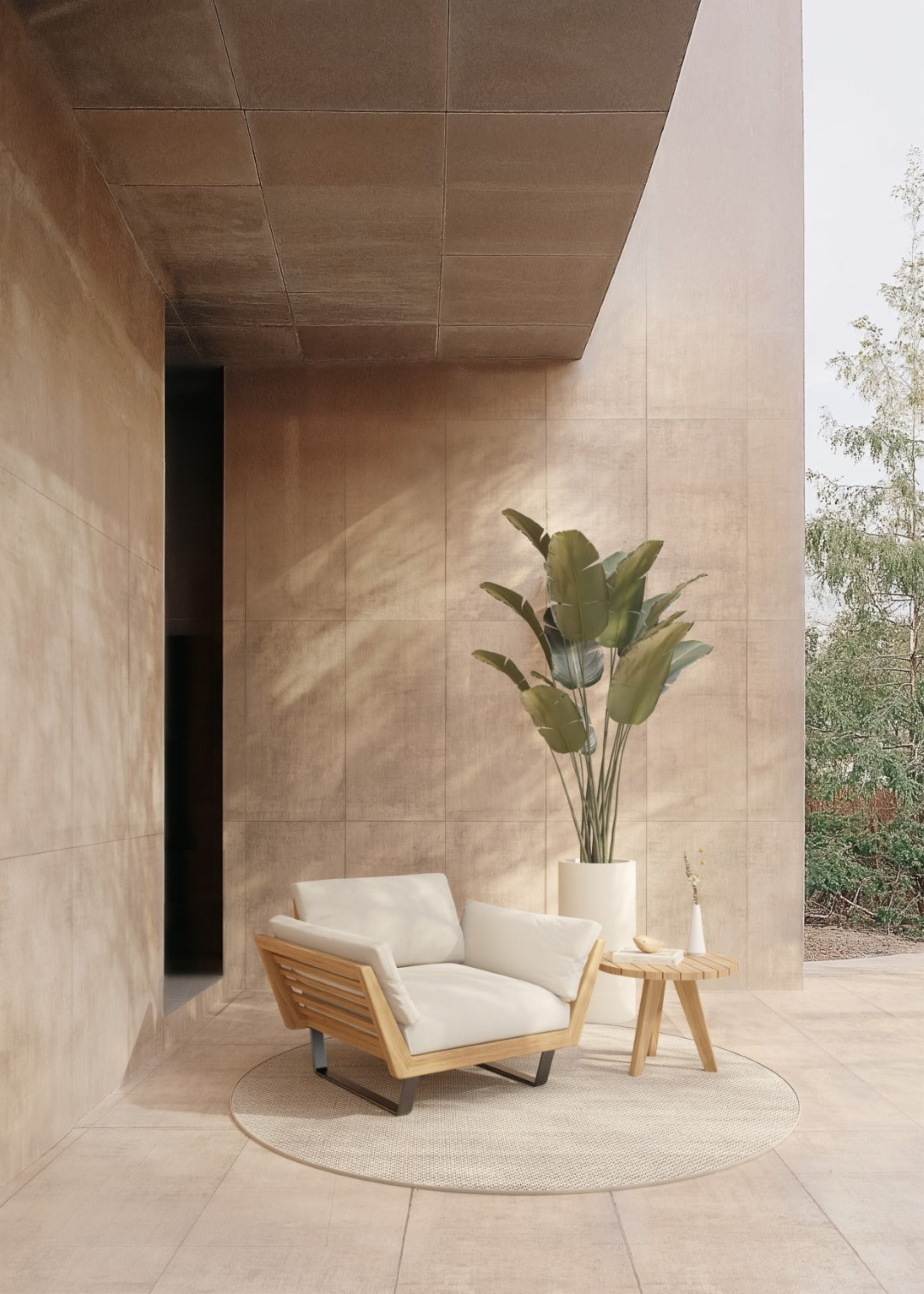 Velair outdoor furniture lifestyle image by SKLD Studio