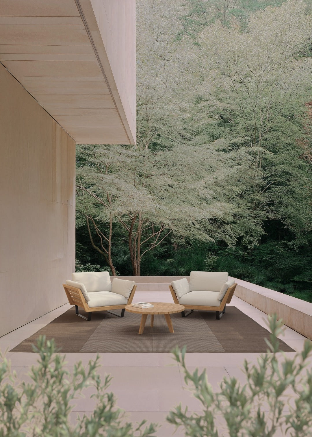 Velair outdoor furniture lifestyle image by SKLD Studio
