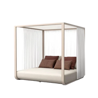 Ventus Daybed outdoor daybed by SKLD Studio, designed by Belén Burguete