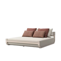 Ventus Double Lounger chaise lounge by SKLD Studio, designed by Belén Burguete