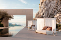 Ventus outdoor daybed lifestyle image by SKLD Studio, designed by Belén Burguete