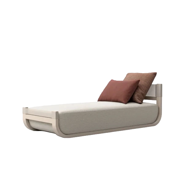 Ventus Lounger chaise lounge by SKLD Studio, designed by Belén Burguete