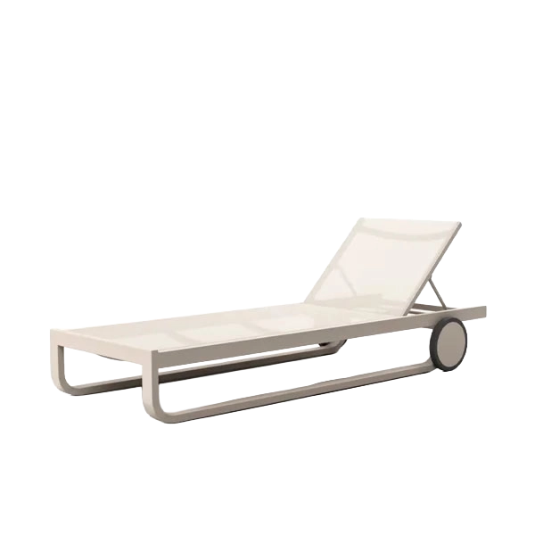 Ventus Reclining Lounger chaise lounge by SKLD Studio, designed by Belén Burguete