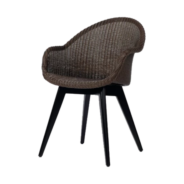 Vincent Sheppard Avril HB Dining Chair Black Wood Base