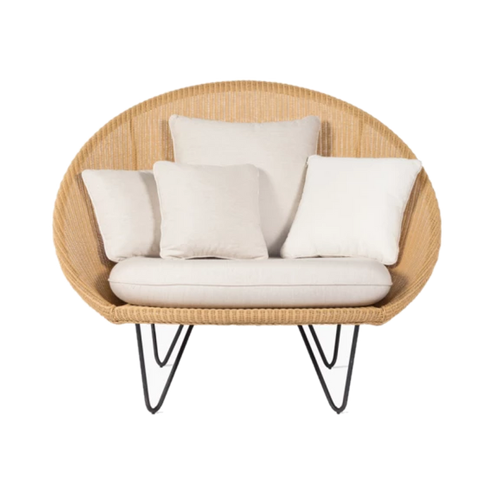 Vincent Sheppard Joe Lounge Black Base, isolated transparent product image